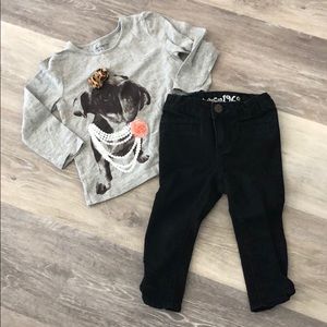 Gap Jeans and top Set